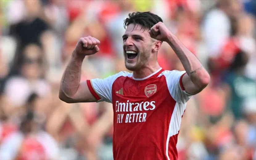 Ngôi sao hay nhất Arsenal hết lời ca ngợi Declan Rice